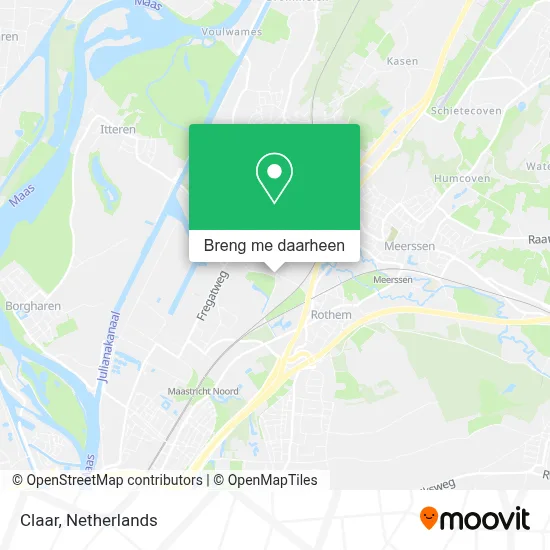 Claar kaart
