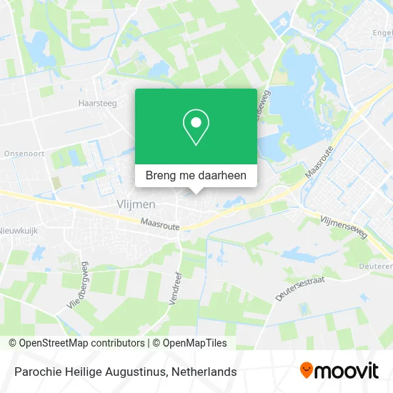 Parochie Heilige Augustinus kaart