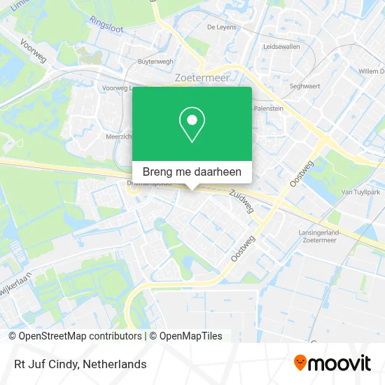 Rt Juf Cindy kaart