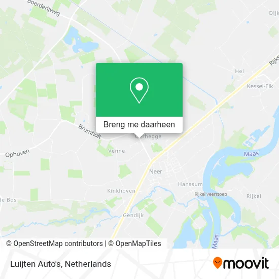 Luijten Auto's kaart