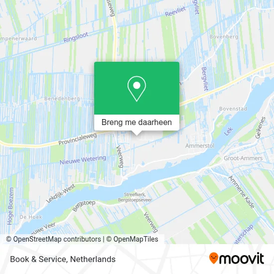 Book & Service kaart