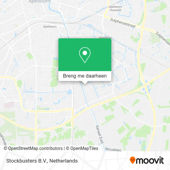 Stockbusters B.V. kaart