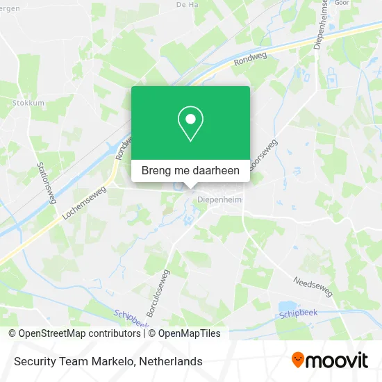 Security Team Markelo kaart