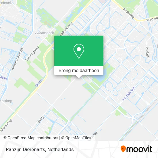 Ranzijn Dierenarts kaart