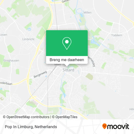 Pop In Limburg kaart
