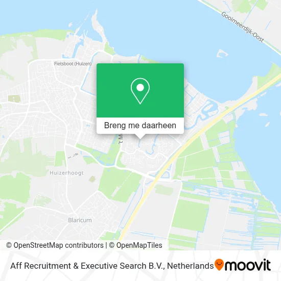 Aff Recruitment & Executive Search B.V. kaart