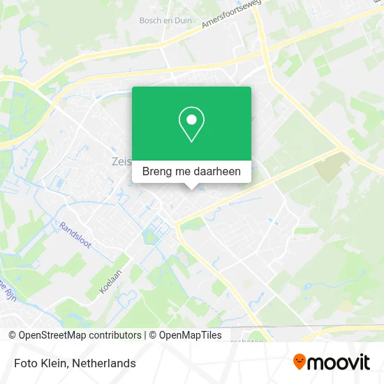 Foto Klein kaart
