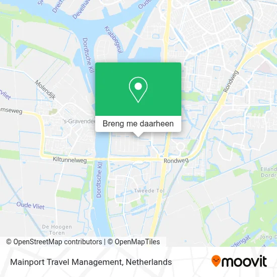 Mainport Travel Management kaart
