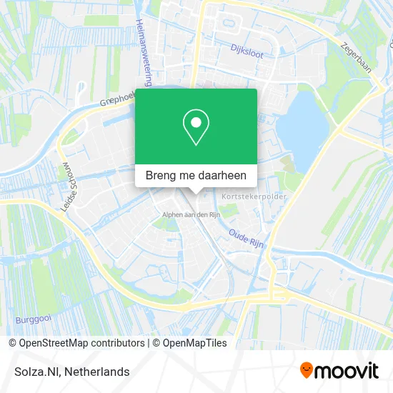Solza.Nl kaart