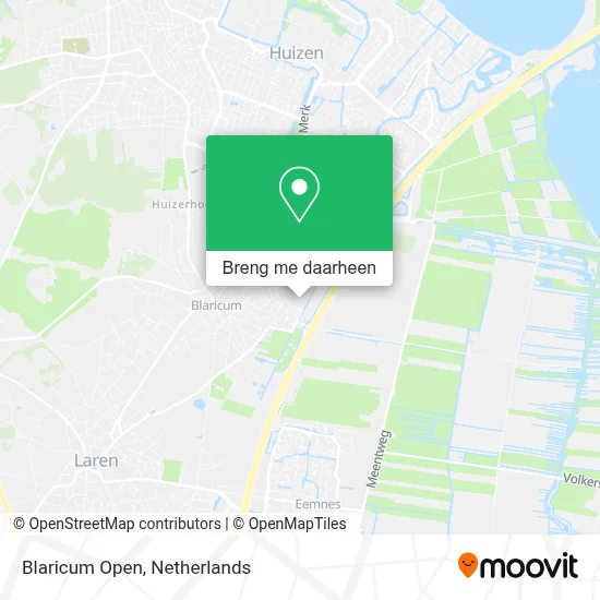 Blaricum Open kaart