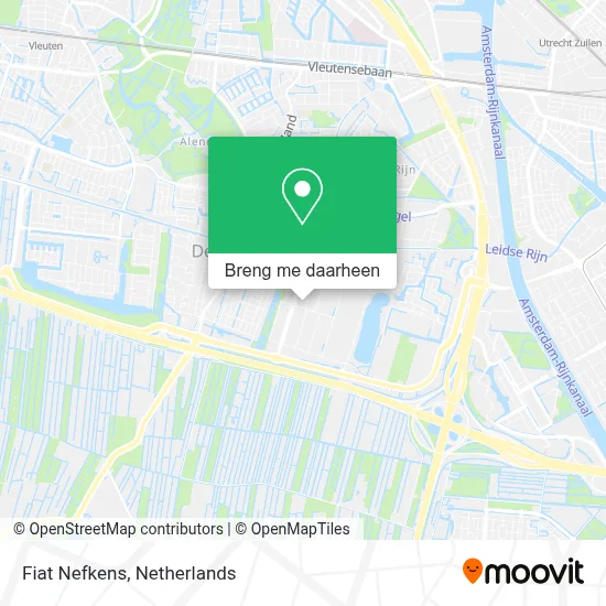 Fiat Nefkens kaart
