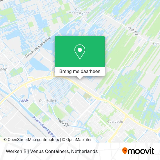 Werken Bij Venus Containers kaart