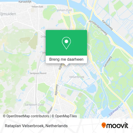 Rataplan Velserbroek kaart