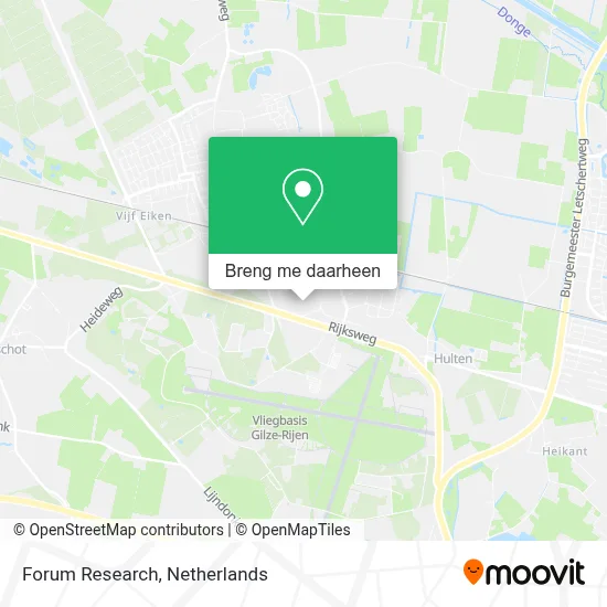 Forum Research kaart