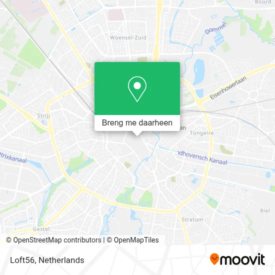 Loft56 kaart