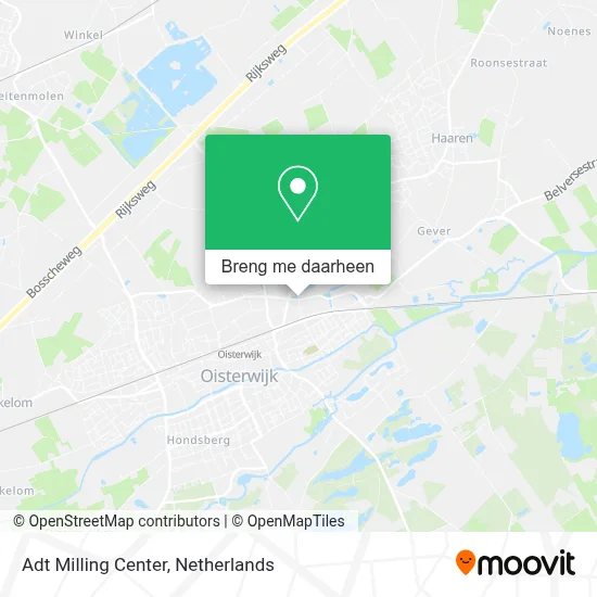 Adt Milling Center kaart
