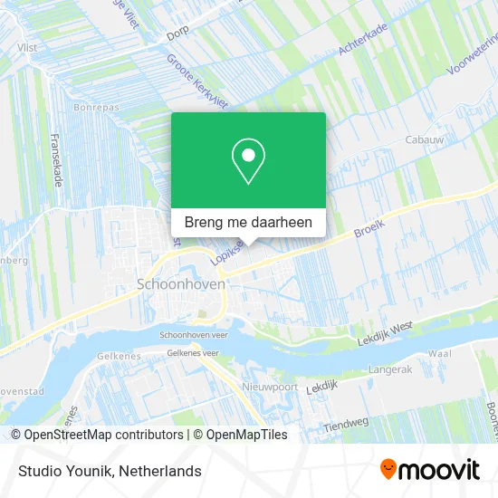 Studio Younik kaart
