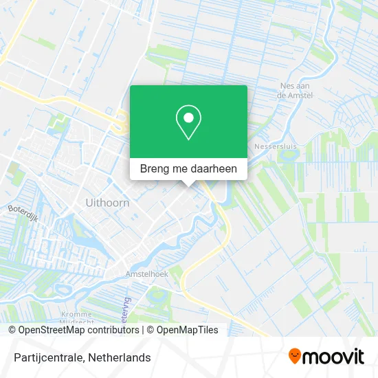 Partijcentrale kaart