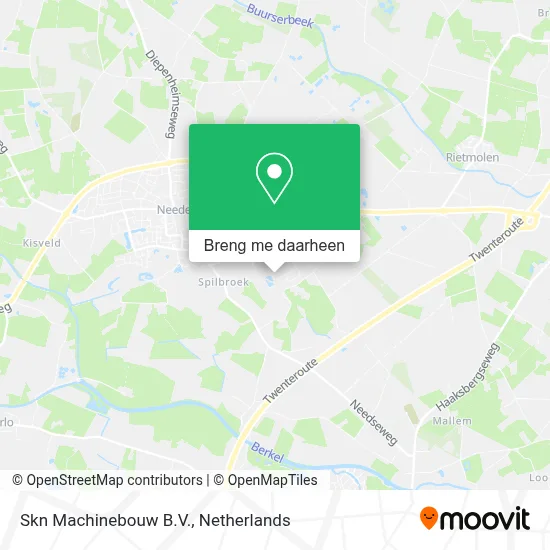 Skn Machinebouw B.V. kaart