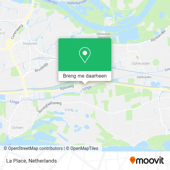 La Place kaart