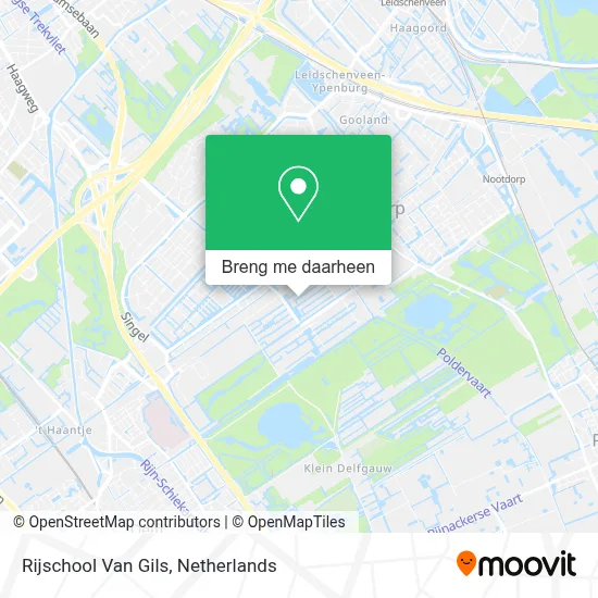 Rijschool Van Gils kaart