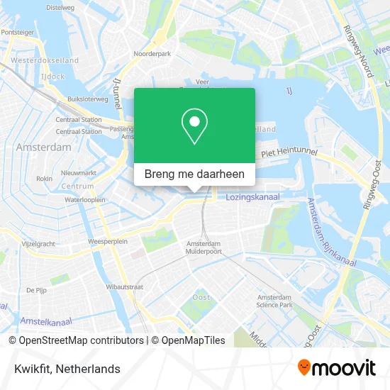 Kwikfit kaart