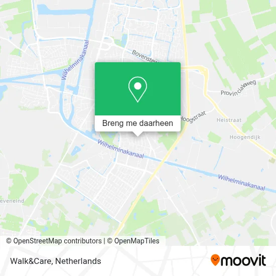 Walk&Care kaart