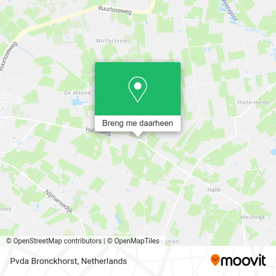 Pvda Bronckhorst kaart