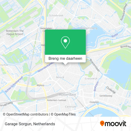 Garage Sorgun kaart