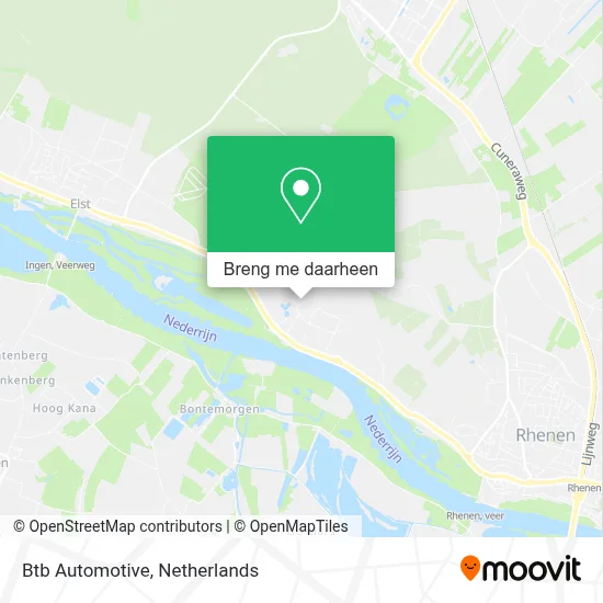 Btb Automotive kaart