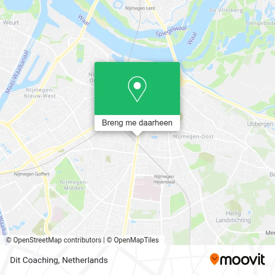 Dit Coaching kaart