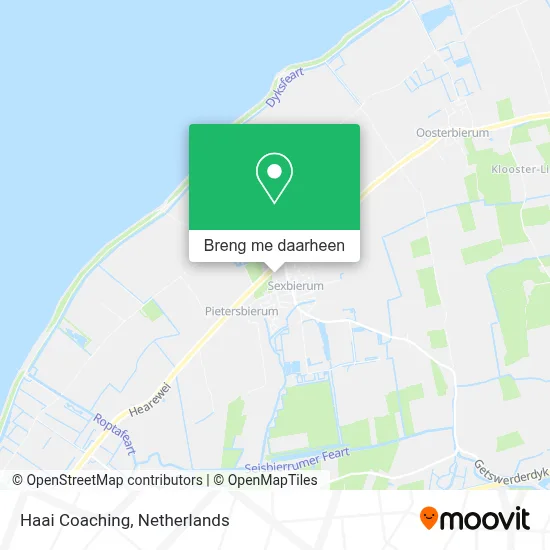 Haai Coaching kaart