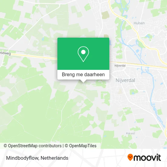 Mindbodyflow kaart