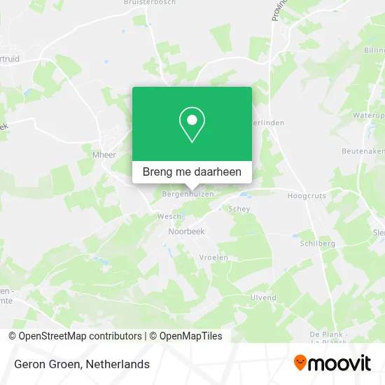 Geron Groen kaart