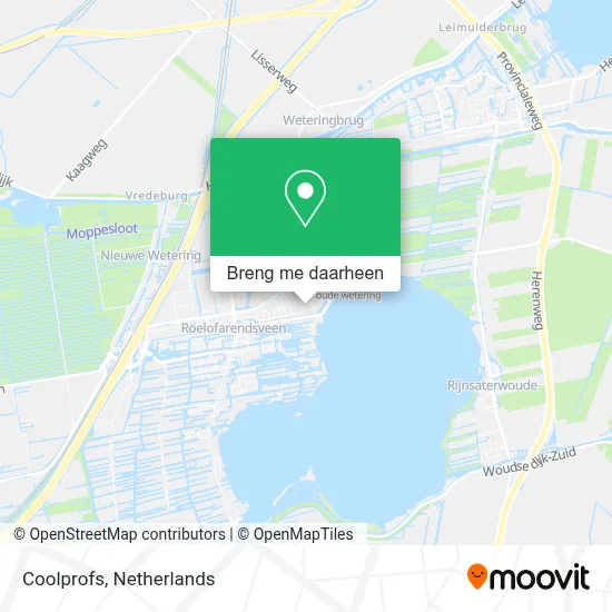 Coolprofs kaart