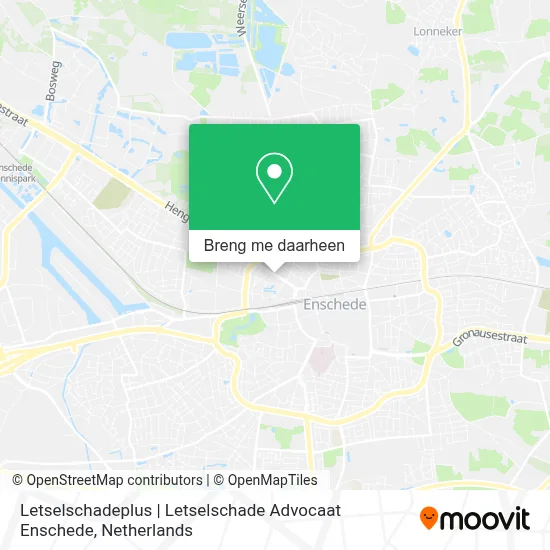 Letselschadeplus | Letselschade Advocaat Enschede kaart