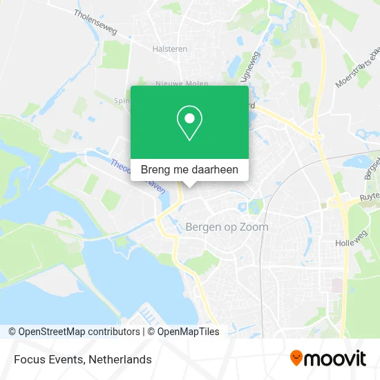 Focus Events kaart