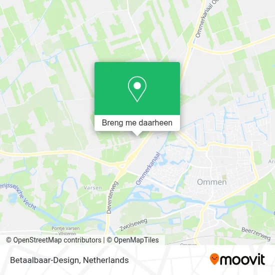 Betaalbaar-Design kaart