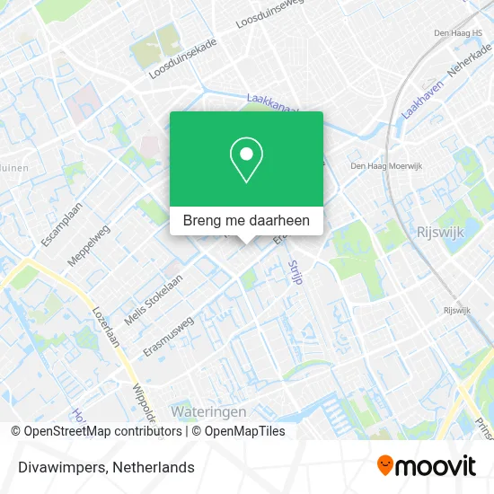 Divawimpers kaart