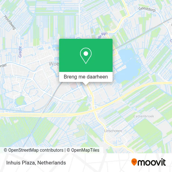 Inhuis Plaza kaart