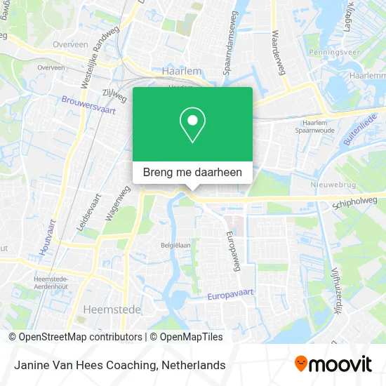 Janine Van Hees Coaching kaart