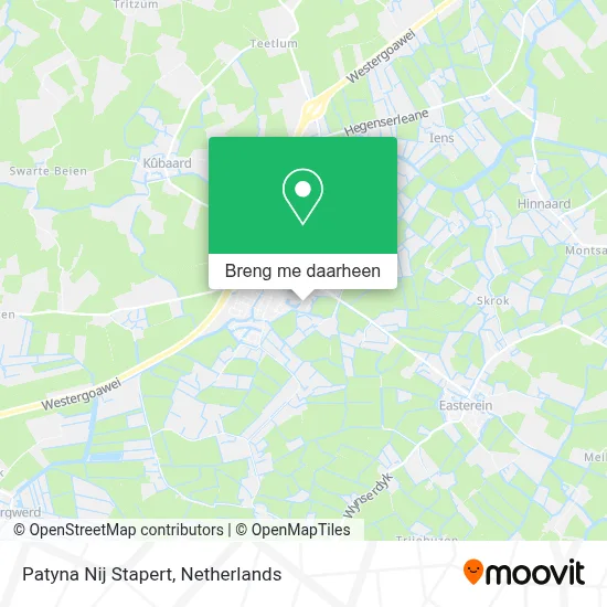 Patyna Nij Stapert kaart