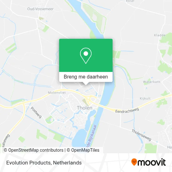 Evolution Products kaart