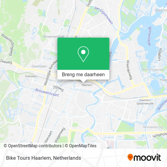 Bike Tours Haarlem kaart