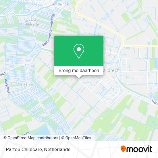 Partou Childcare kaart