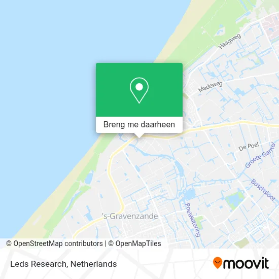 Leds Research kaart