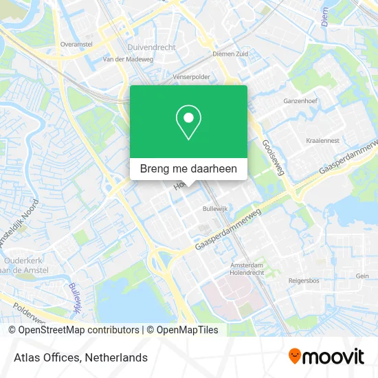 Atlas Offices kaart