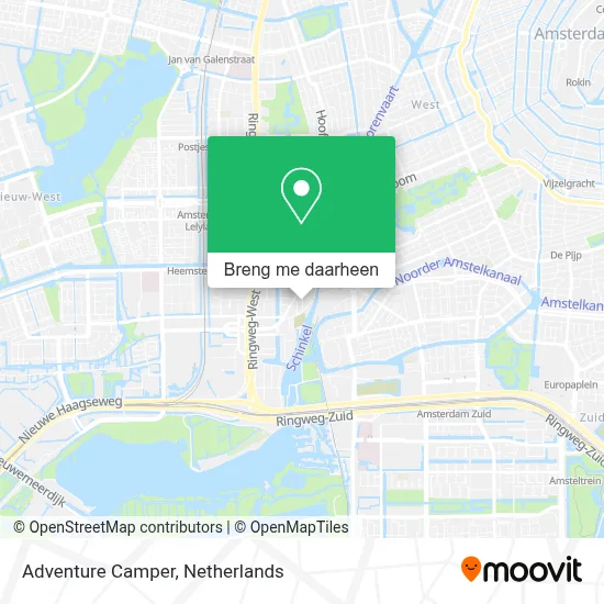 Adventure Camper kaart