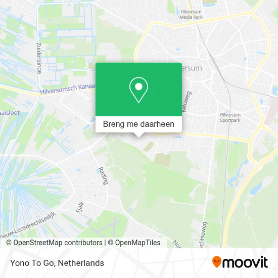 Yono To Go kaart