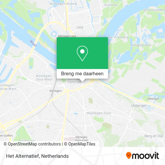 Het Alternatief kaart